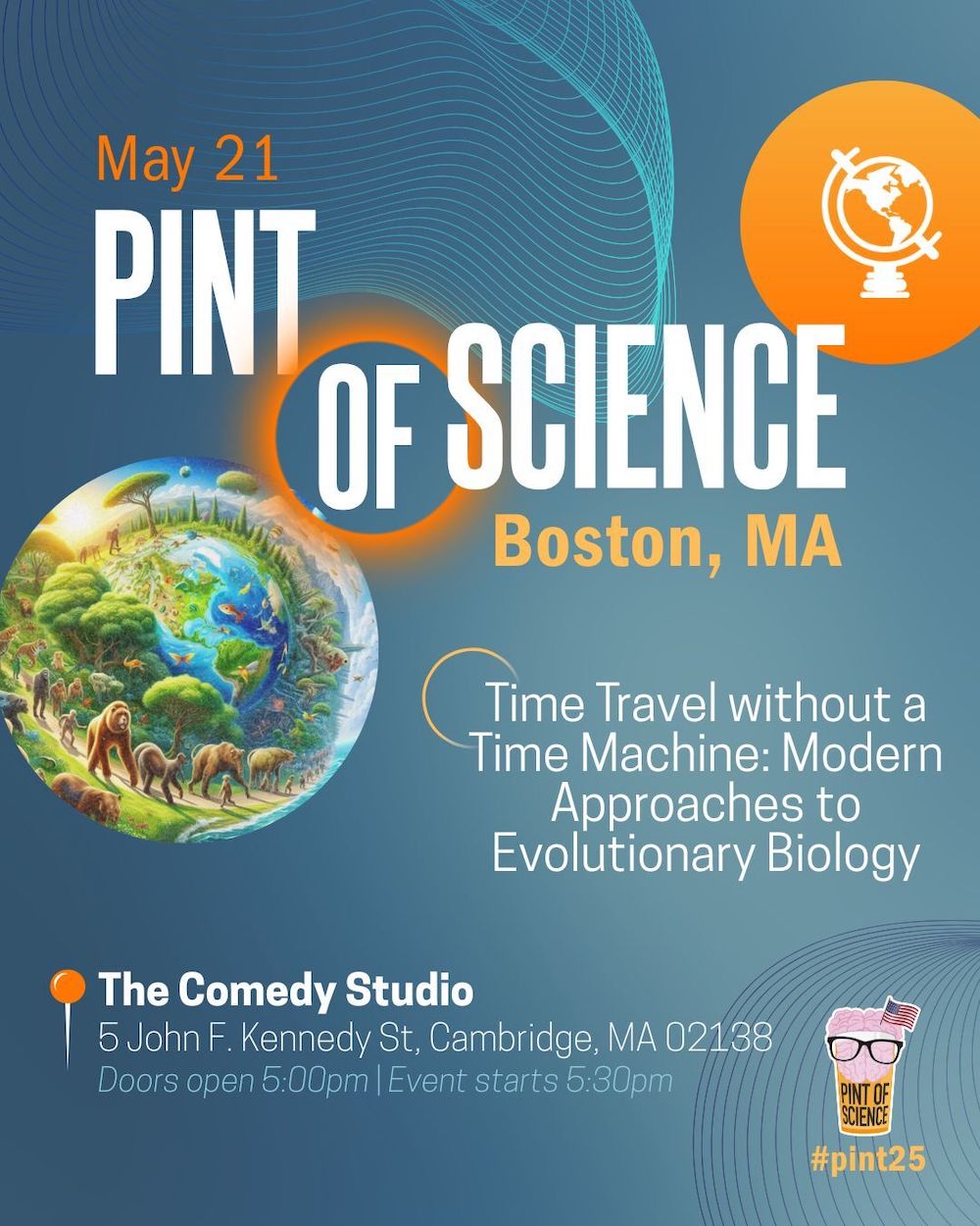 Pint of Science Presents: Time Travel without a Time Machine: Modern Approaches to Evolutionary Biology